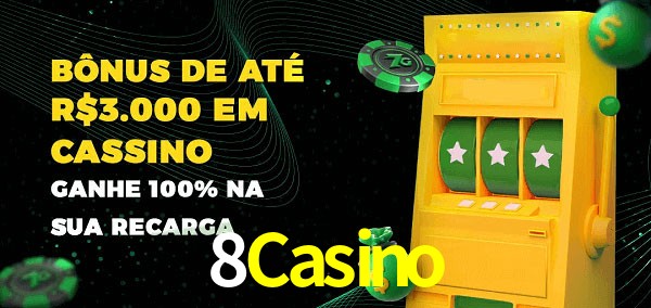 8Casino melhor bônus de depósito