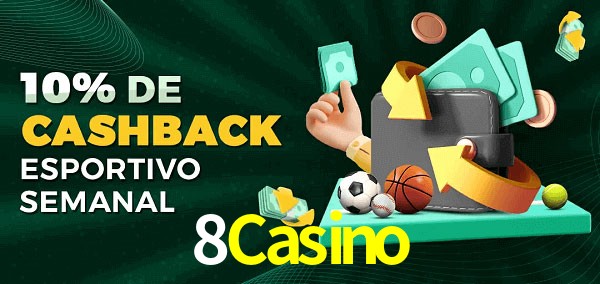10% de bônus de cashback na 8Casino